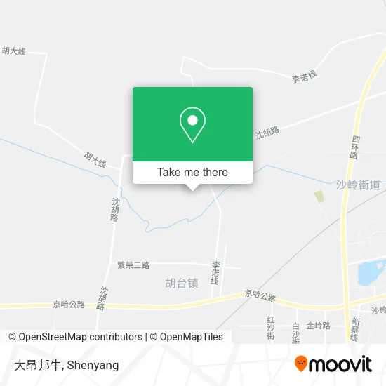 大昂邦牛 map