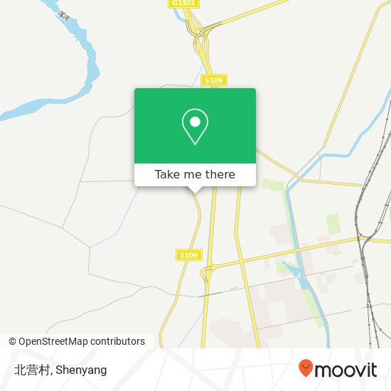 北营村 map
