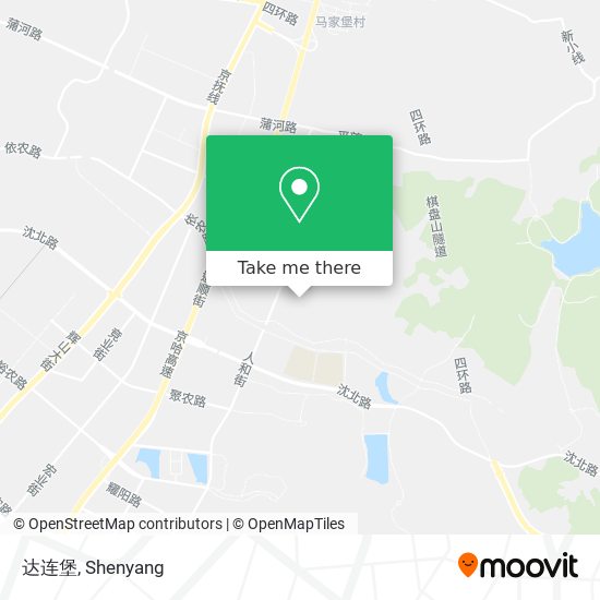 达连堡 map