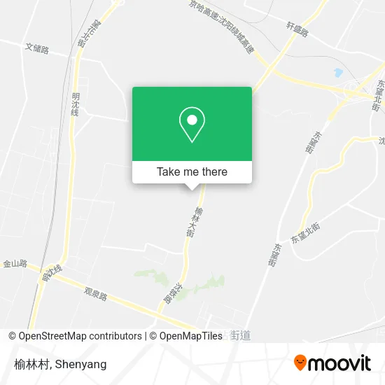 榆林村 map