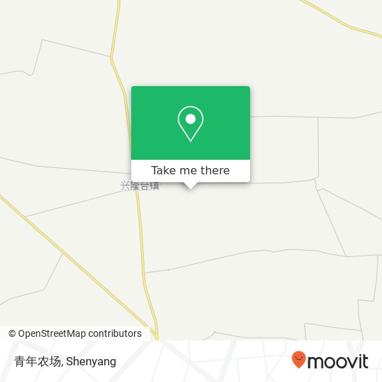 青年农场 map