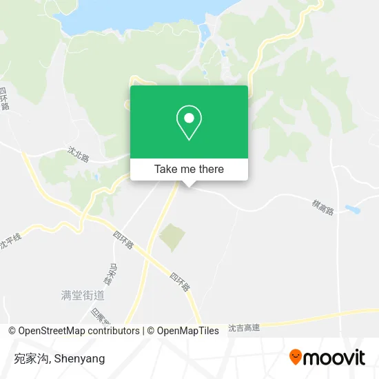 宛家沟 map