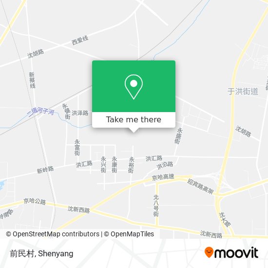 前民村 map