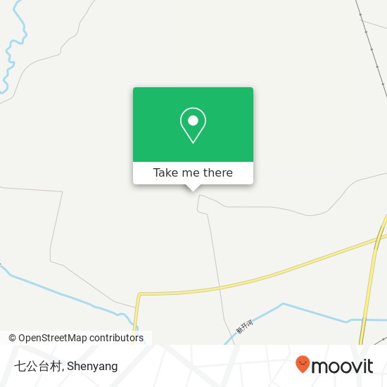 七公台村 map