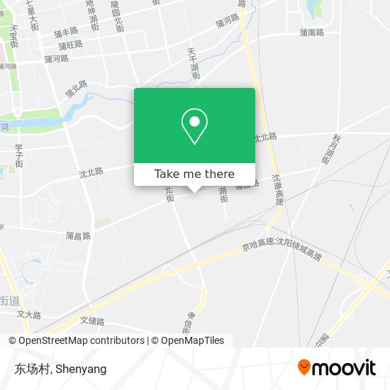 东场村 map