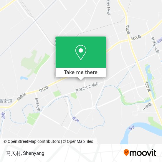 马贝村 map