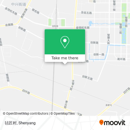 毡匠村 map