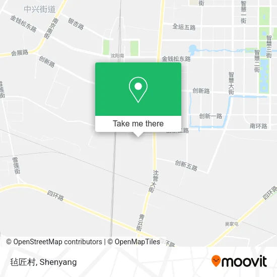 毡匠村 map