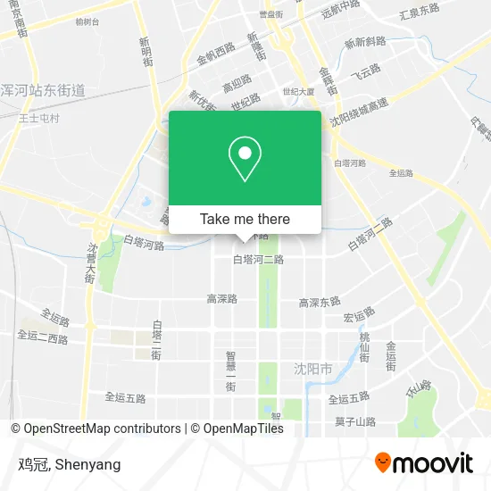 鸡冠 map