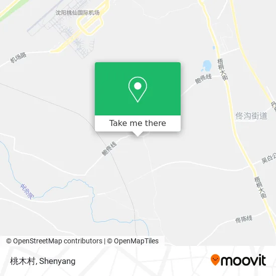 桃木村 map