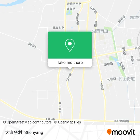 大淑堡村 map