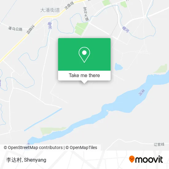 李达村 map
