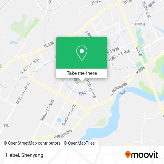 Hebei map