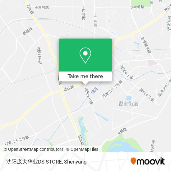沈阳庞大华业DS STORE map