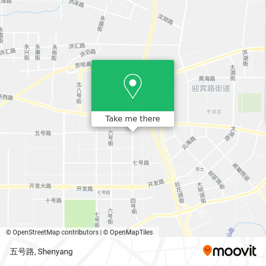 五号路 map
