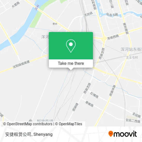 安捷租赁公司 map