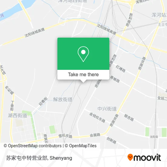 苏家屯中转营业部 map