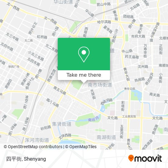 四平街 map