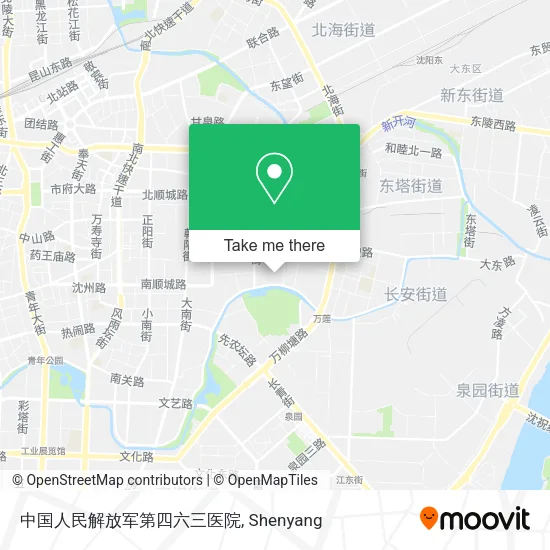 中国人民解放军第四六三医院 map