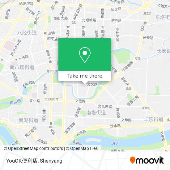 YouOK便利店 map