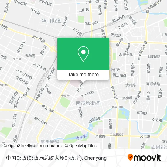 中国邮政(邮政局总统大厦邮政所) map