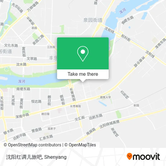 沈阳红调儿旅吧 map