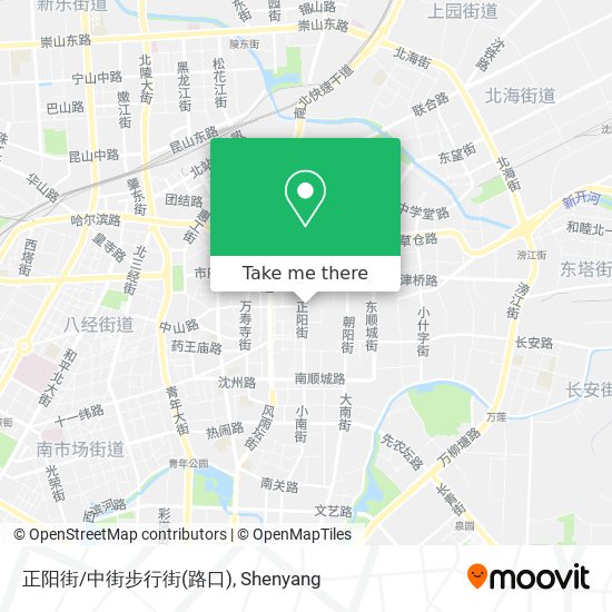 正阳街/中街步行街(路口) map