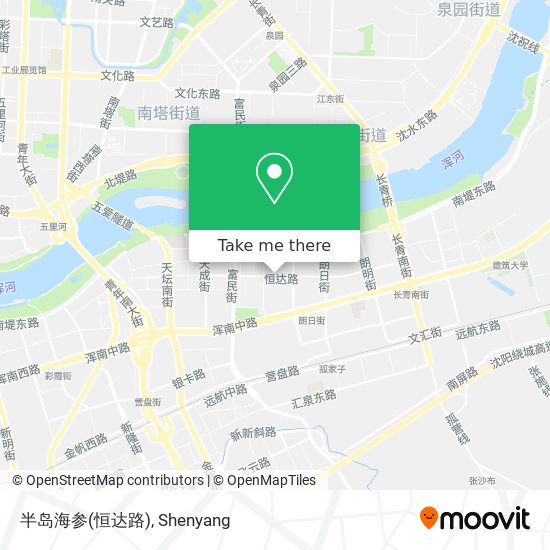 半岛海参(恒达路) map