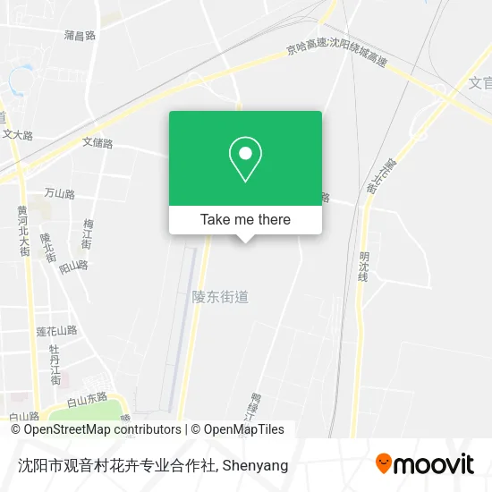 沈阳市观音村花卉专业合作社 map