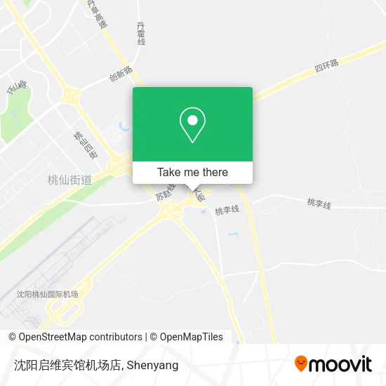 沈阳启维宾馆机场店 map