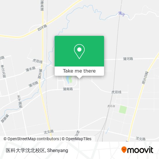 医科大学沈北校区 map