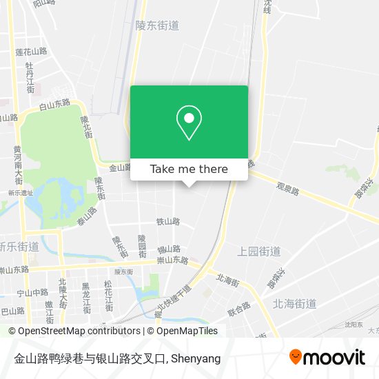 金山路鸭绿巷与银山路交叉口 map