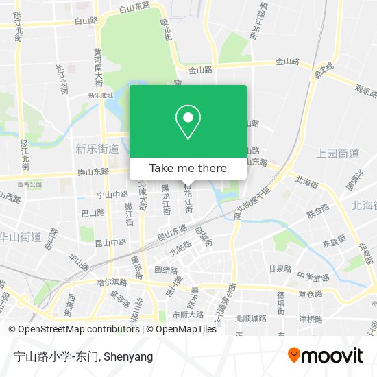 宁山路小学-东门 map
