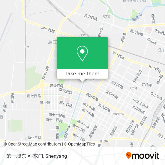 第一城东区-东门 map