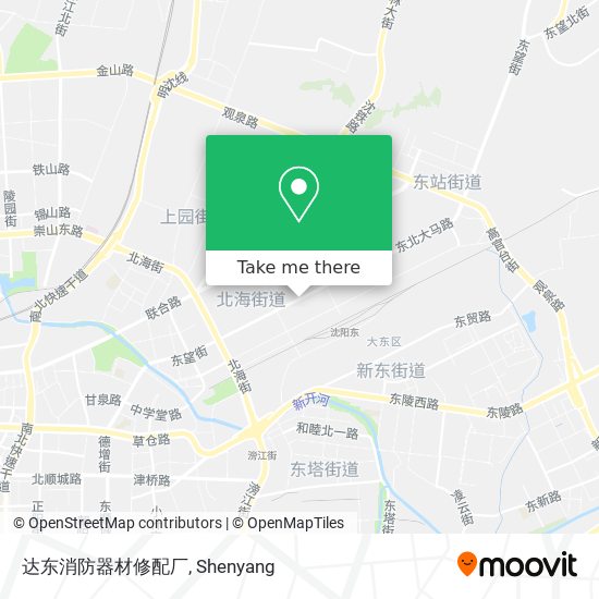 达东消防器材修配厂 map