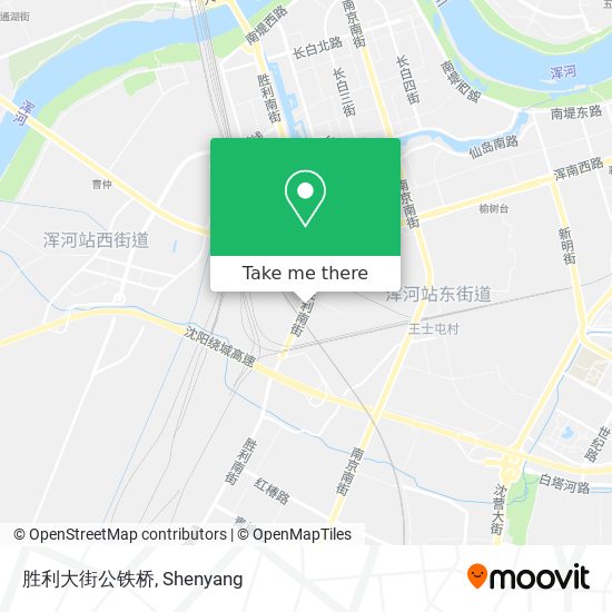 胜利大街公铁桥 map