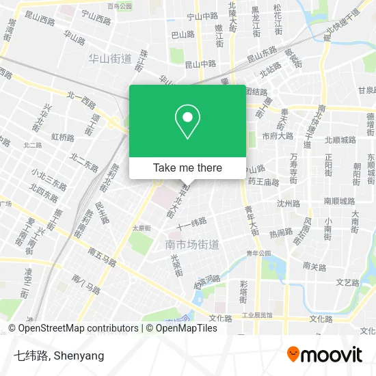 七纬路 map