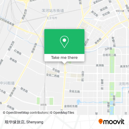 顺华缘旅店 map