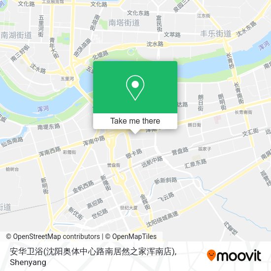 安华卫浴(沈阳奥体中心路南居然之家浑南店) map