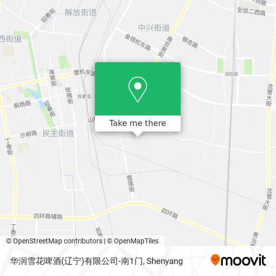 华润雪花啤酒(辽宁)有限公司-南1门 map