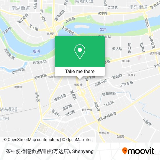 茶桔便-創意飮品連鎻(万达店) map