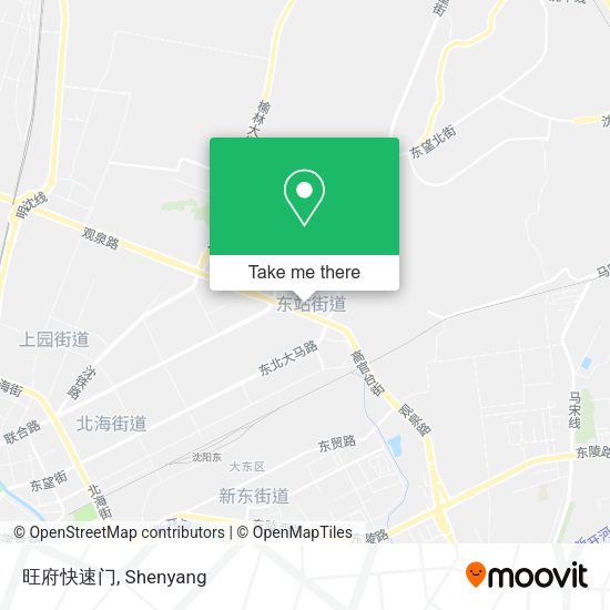 旺府快速门 map