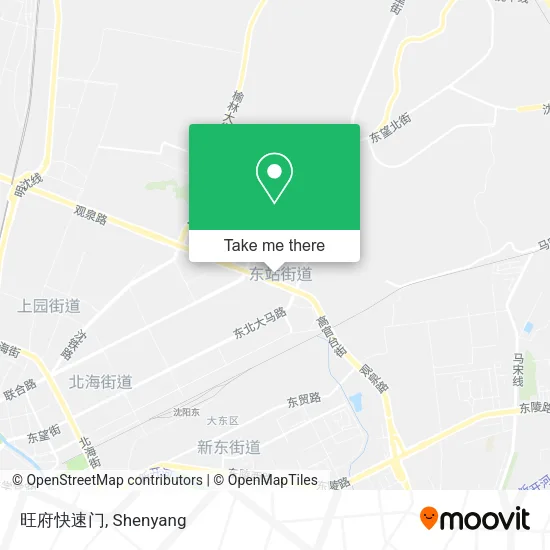 旺府快速门 map