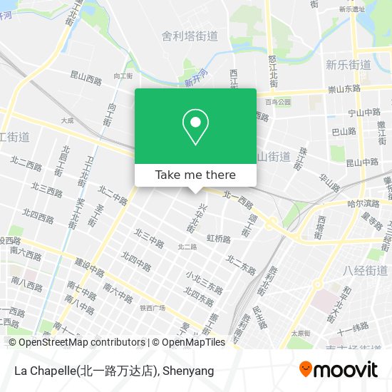 La Chapelle(北一路万达店) map