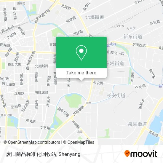 废旧商品标准化回收站 map