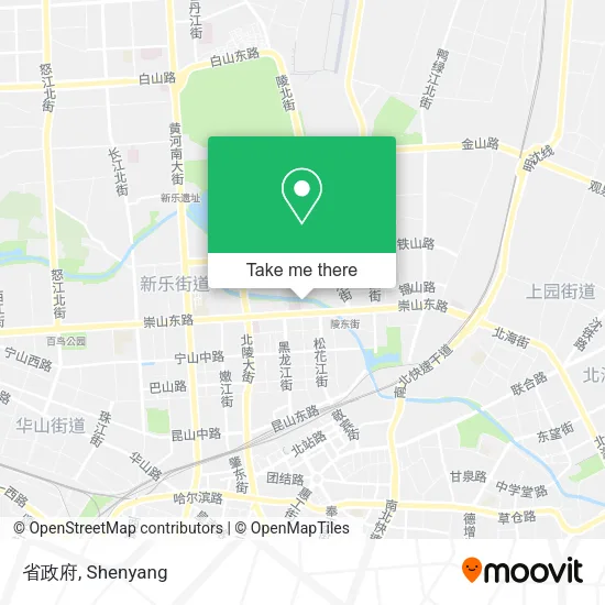省政府 map