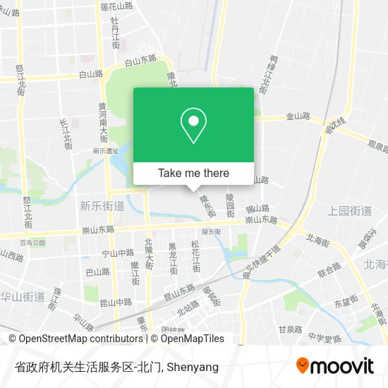 省政府机关生活服务区-北门 map