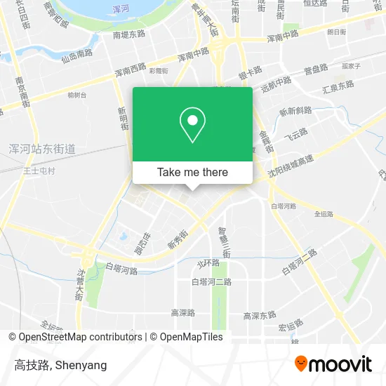 高技路 map