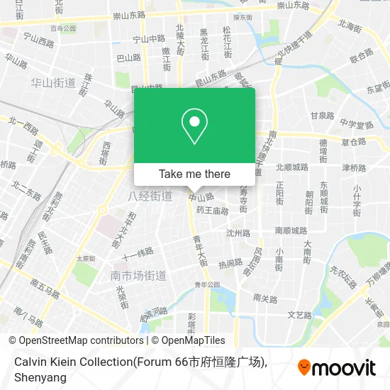 Calvin Kiein Collection(Forum 66市府恒隆广场) map