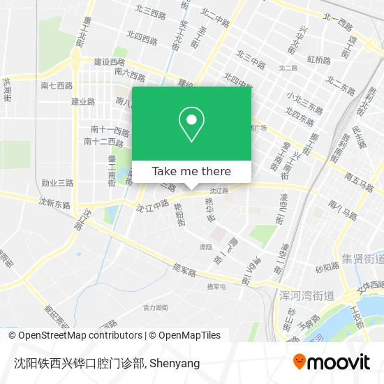 沈阳铁西兴铧口腔门诊部 map
